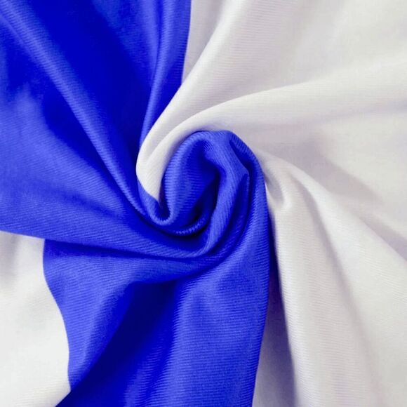 Striped One Shoulder Asymmetrical High Low Ruffle Peplum Top Tunic NEW SIZE S - Picture 8 of 16